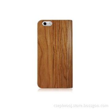 Rugged Iphone 6 Phone Case Fashion Wooden Cell Phone Case W